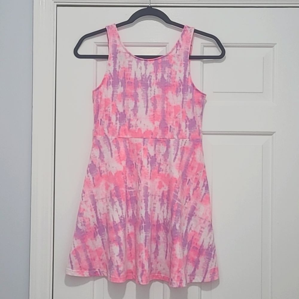 So Tie Dye Soft Tank Dress